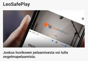 LeoVegas ja vastuullinen pelaaminen